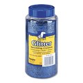 Pacon Spectra Glitter, 0.04 Hexagon Crystals, Blue, 16 oz Shaker-Top Jar 91750